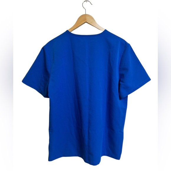 Figs Leon Three-Pocket Scrub Top Royal Blue Size L - Picture 5 of 9
